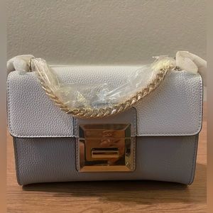 ALDO Odin 12 White and Grey Purse